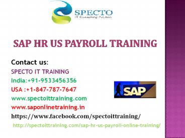 sap hr payroll training in usa,uk,canada,thailand