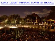 FANCY DESERT WEDDING VENUES IN PHOENIX