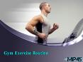 Gym Exercise Routine PowerPoint PPT Presentation