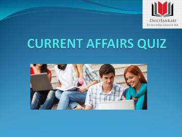 current affairs quiz