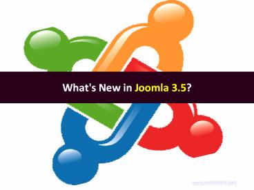 Joomla 3.5 - Joomla Upgrade/Migration Services (1)