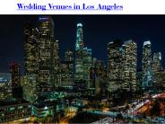 Wedding Venues in Los Angeles