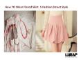 How to Wear Flared Skirt | 5 Fashion Street Style