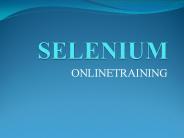 selenium online training with real time experts