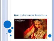 Bridal Jewellery Essentials