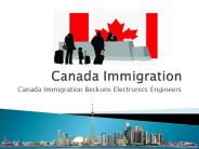 Canada Immigration Beckons Electronics Engineers