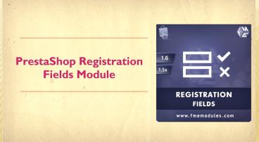 PrestaShop Add New Field in Registration Page