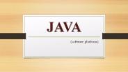 Java Software platform