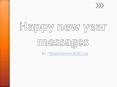 Happy new year 2016 SMS messages PowerPoint PPT Presentation