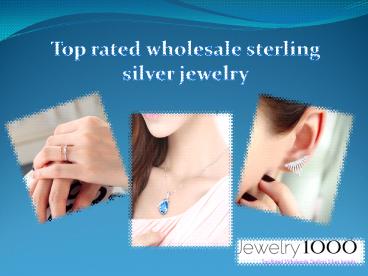 Top rated wholesale sterling silver jewelry
