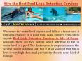 Pool Leak Detection and Repair PowerPoint PPT Presentation