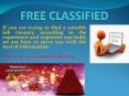 Free Classifieds