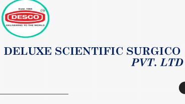 Medical Furniture Manufacturers for Hospitals| DESCO