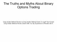 Binary Options Investment and Some Useful Tips