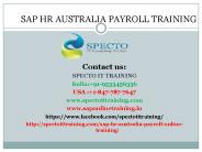 sap hr australia payroll training in malaysia,uk,usa