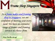 Frame Shop Singapore