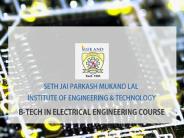 B.Tech in Electrical engineering course
