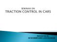 traction control system and safety in automobile PowerPoint PPT Presentation