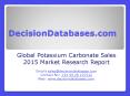 Global  Potassium Carbonate Sales industry Sales and Revenue Forecast 2015 PowerPoint PPT Presentation