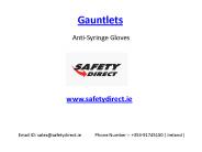 Professional Gauntlets in Ireland at SafetyDirect.ie