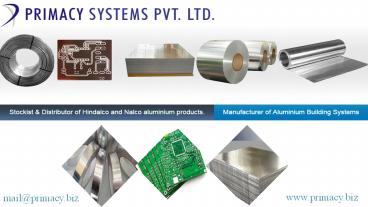 Aluminium Circles Supplier in India