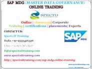 sap mdg online training