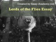 Lords of the Flies Essay