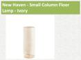 New Haven - Small Column Floor Lamp - Ivory PowerPoint PPT Presentation
