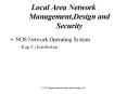 Local Area Network Management,Design and Security PowerPoint PPT Presentation