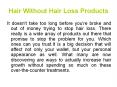 Hair Without Hair Loss Products PowerPoint PPT Presentation