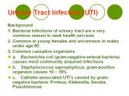 Urinary Tract Infection (UTI)