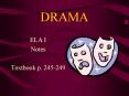 DRAMA PowerPoint PPT Presentation
