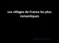 Les villages de France les plus romantiques PowerPoint PPT Presentation