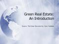 Green Real Estate: An Introduction PowerPoint PPT Presentation