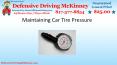 Maintaining Car Tire Pressure PowerPoint PPT Presentation
