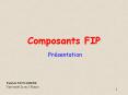 Composants FIP PowerPoint PPT Presentation