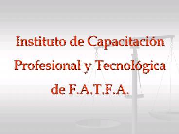 Instituto de Capacitaci