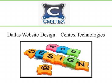 Dallas Website Design – Centex Technologies