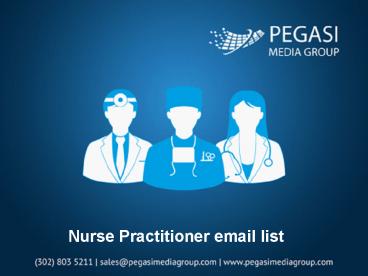 Nurse Practitioner email list