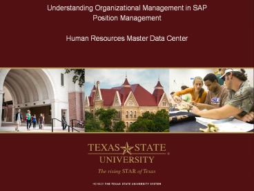 Understanding Organizational Management in SAP