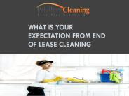 What is Your Expectation From End of Lease Cleaning