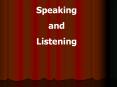 Speaking PowerPoint PPT Presentation
