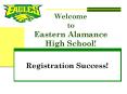 Welcome to Eastern Alamance High School! PowerPoint PPT Presentation