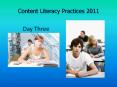 Content Literacy Practices 2011 PowerPoint PPT Presentation