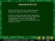 Journal 9/21/15