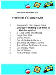 Preschool 3 PowerPoint PPT Presentation
