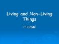 Living and Non-Living Things PowerPoint PPT Presentation