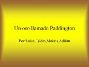 Un oso llamado Paddington
