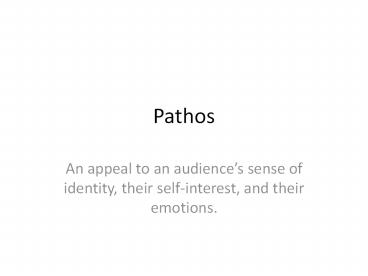 Pathos