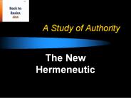 A Study of Authority